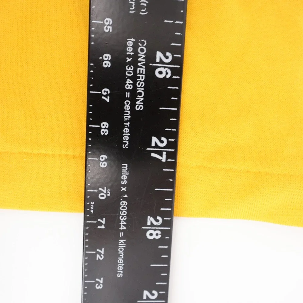 NEW Polo Ralph Lauren T-Shirt Yellow Short Sleeve Mens Medium Defect